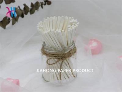 Food grade environmental white flag paper sticks 3.0*100mm