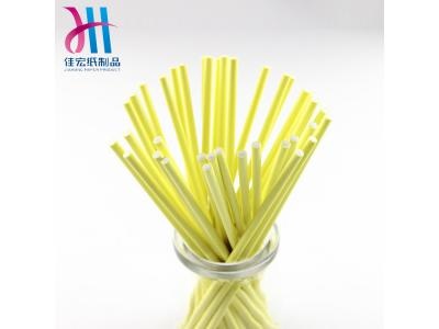 Customized Size Lollipop Stick Colored Lollipop Paper Sticks