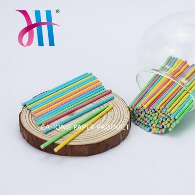 Factory Direct High Grade Colorful Cotton Swabs Paper Sticks 2.4x70mm