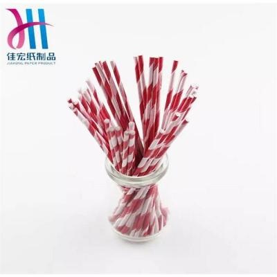 Wholesale eco friendly disposable Polka Dots Cake Pop Paper Sticks